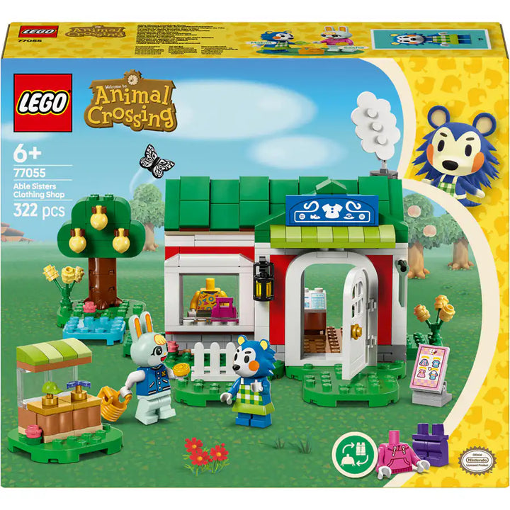 Lego Animal Crossing Able Sisters Clothing Shop Role-Play Building Kit