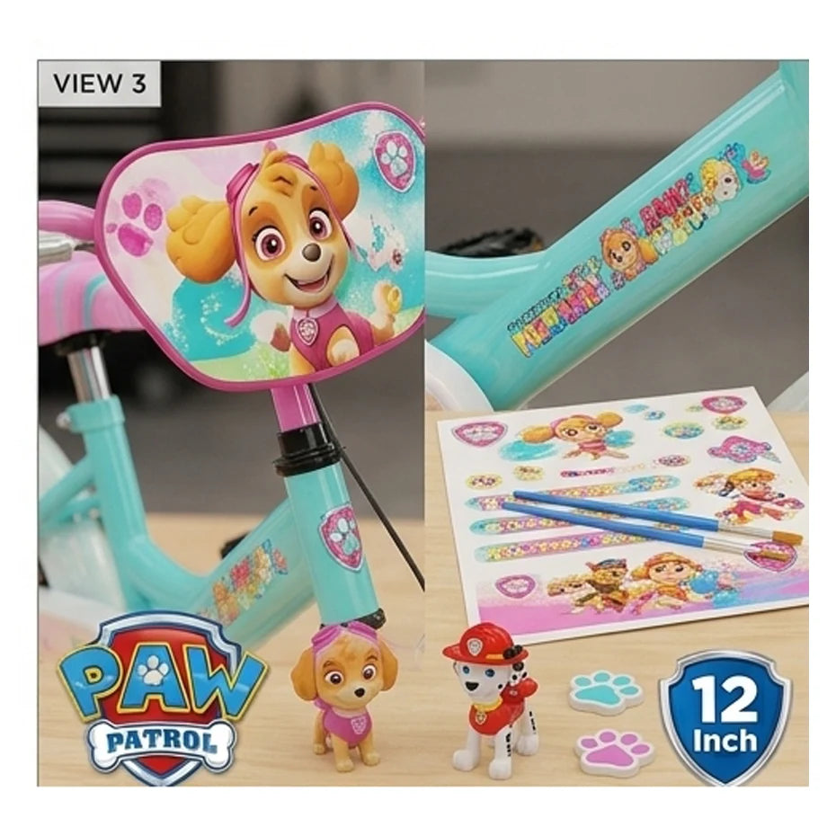 Ryder 12 Inch Eva Bike With Diy Sky & Everest Deco Set