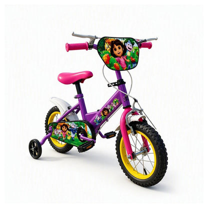 Ryder 12 Inch Bike With Diy Dora-The-Explorer Deco Set