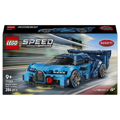 LEGO Speed Champions Bugatti Vision Gran Turismo Hyper Sports Car 77253 Building Toy Set (284 Pieces)
