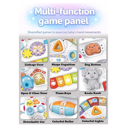 Oobidoo Baby Activity Table with Lights, Sounds & Piano (6M+)