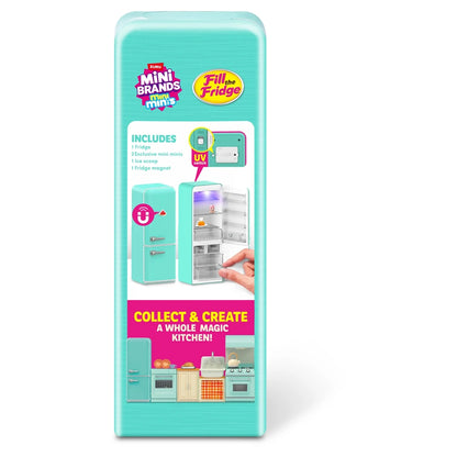 Zuru Mini Brands Fill The Fridge Playset Series 1 (16 Pcs, Bulk)