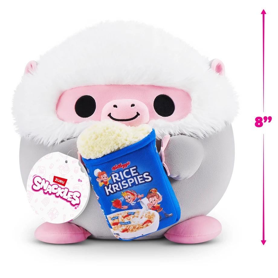 ZURU Snackles-Core Licensed-Plush 8 InchRice Krispies