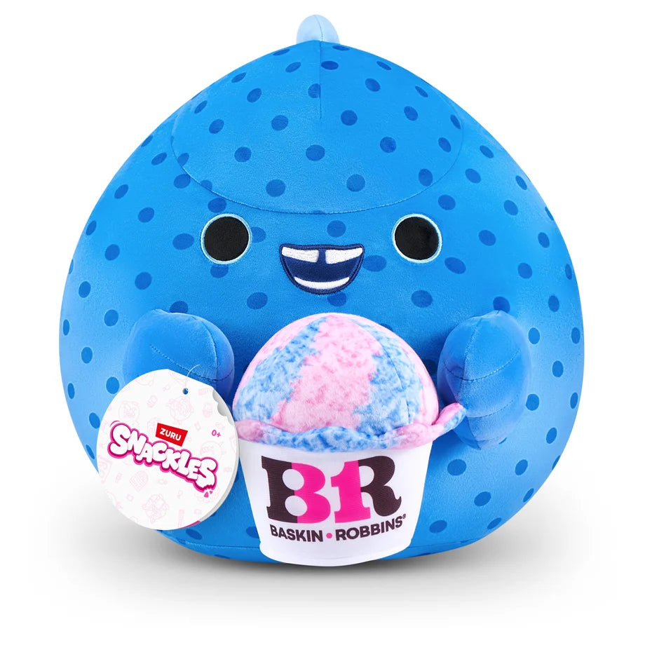 ZURU Snackles-Core Licensed-Plush 8 InchBaskin