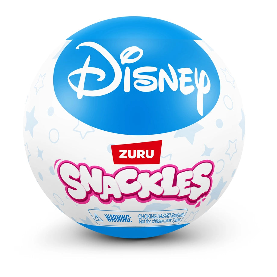 ZURU Snackles Series 1 Disney 5 Inch Capsule Sidekick With Base (With Demo, 29 Pcs)