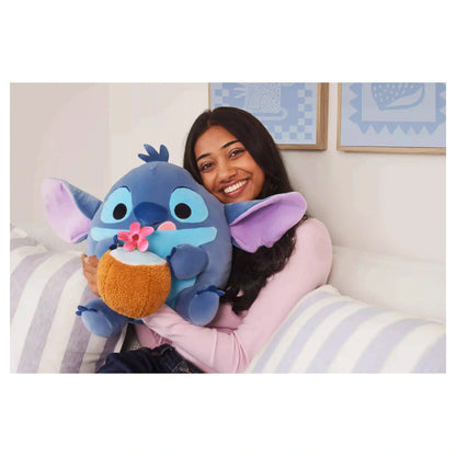 Zuru Snackles Licensed Character Disney Plush 14" Series 1 Stitch & Coconut Water (Hang Tag, 6 Pcs)