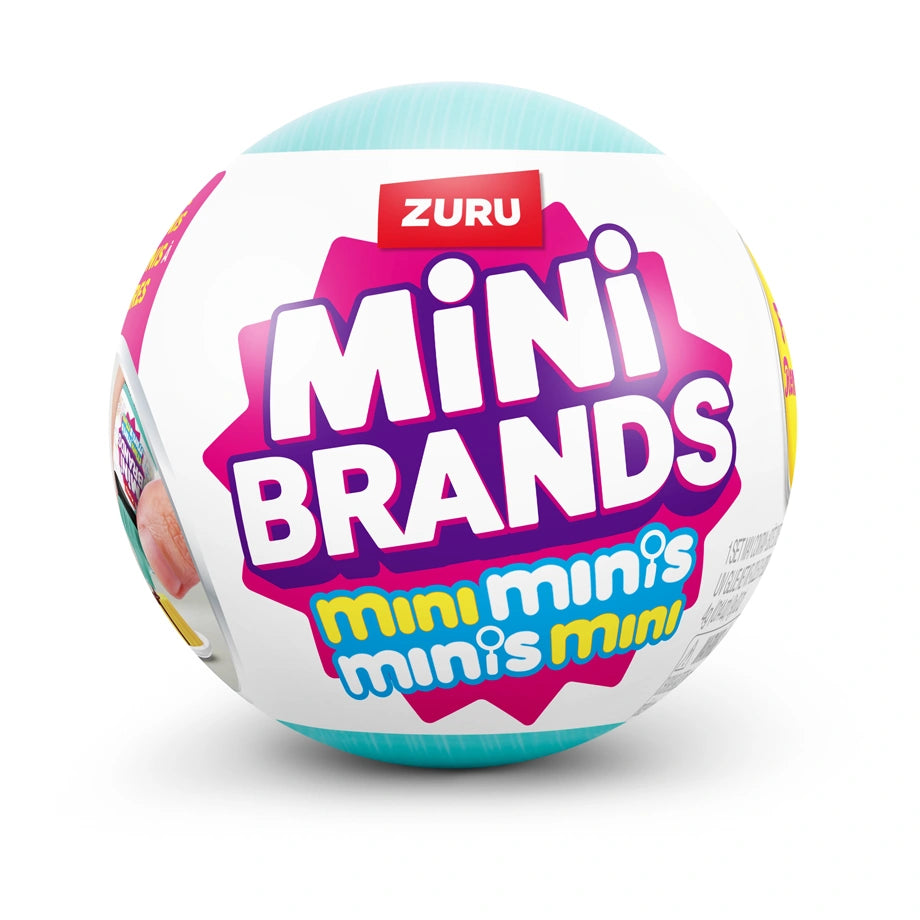 ZURU Mini Brands Fill The Fridge Series 1 Capsule Remove Minis, Sidekick With Base (With Demo, 30 Pcs)