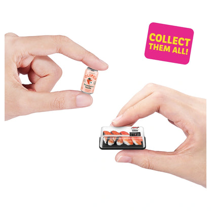 ZURU Mini Brands Fill The Fridge Series 1 Capsule Remove Minis, Sidekick With Base (With Demo, 30 Pcs)