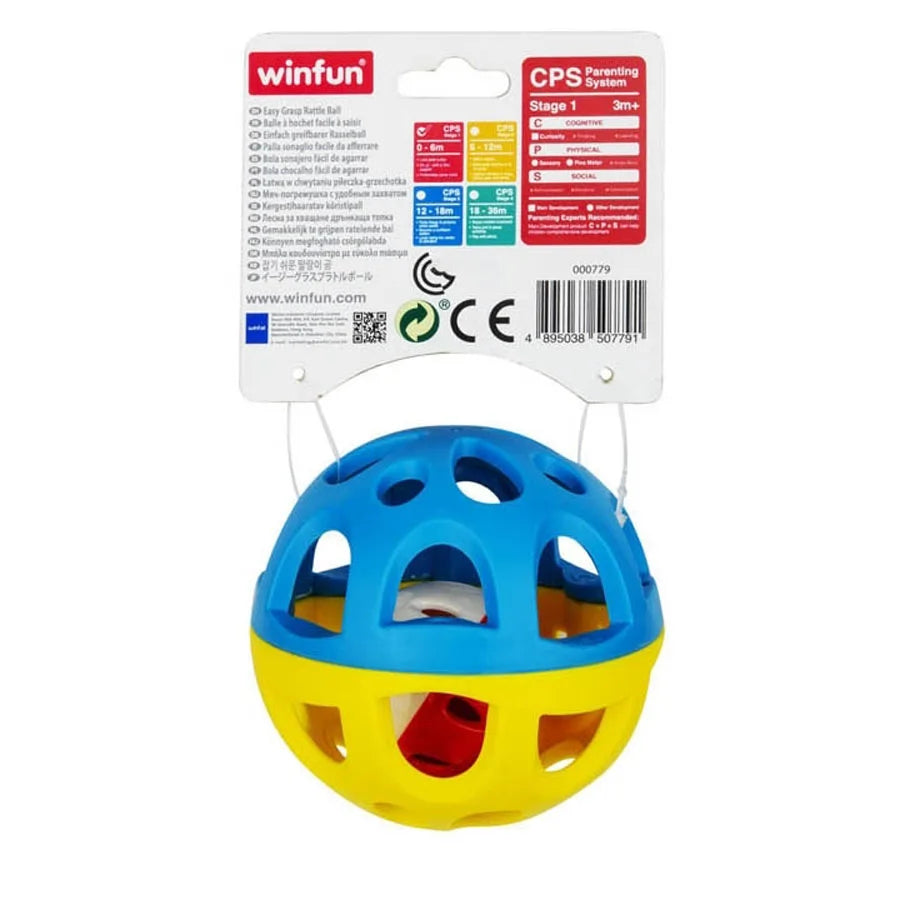 Winfun Easy Grasp Rattle Ball Winfun Easy Grasp Rattle Ball