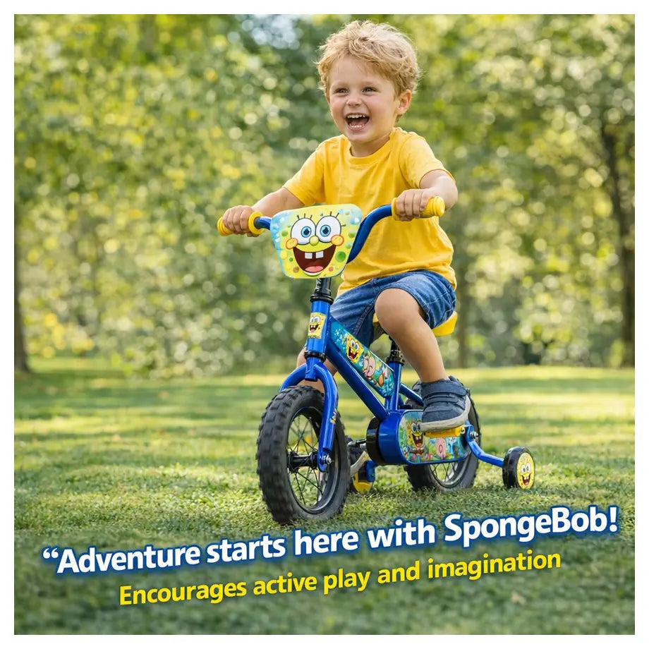 Ryder 12 Inch Eva Bike With Diy Spongebob Deco Set
