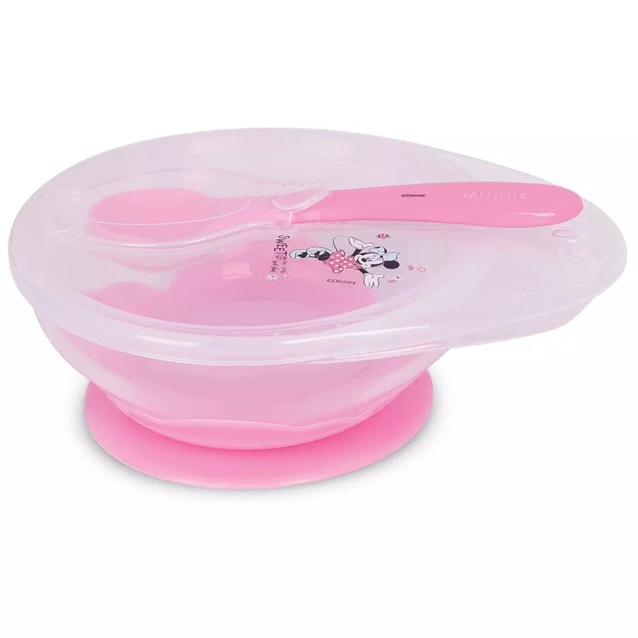 Disney Baby Bowl And Spoon Feeding Set Minnie (Pink)