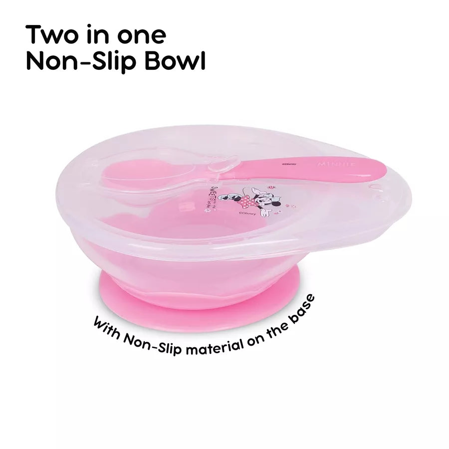 Disney Baby Bowl And Spoon Feeding Set Minnie (Pink)