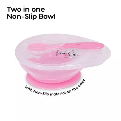 Disney Baby Bowl And Spoon Feeding Set Minnie (Pink)