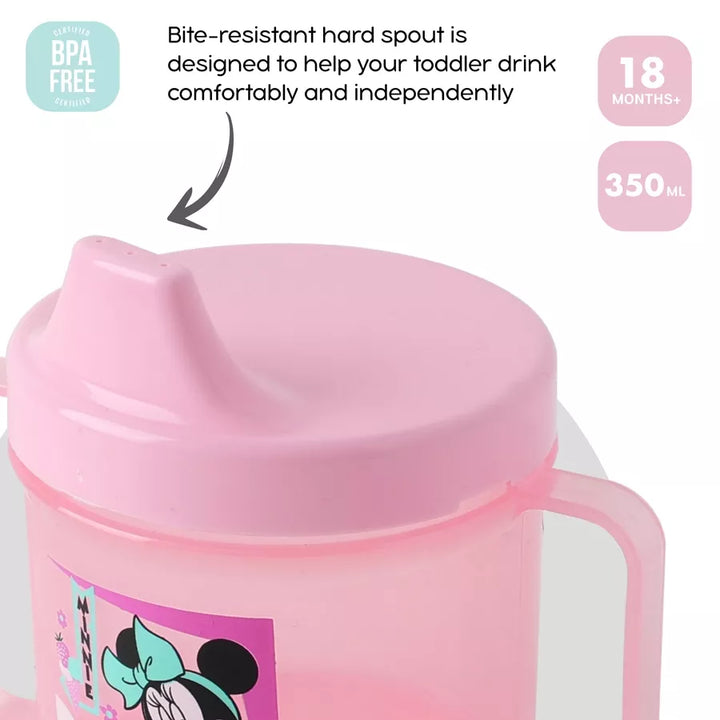 Disney Baby Sippy Cup with Handle 225ml Minnie Mouse (Pink)