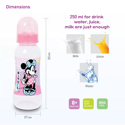 Disney BPA Free Baby Feeding Bottle 9oz (Pink)
