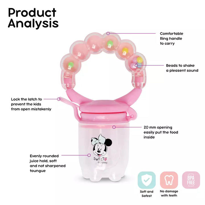 Disney  Fruit Food Pacifier Minnie Mouse