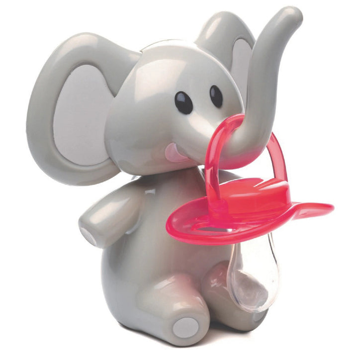 Melii Elephant Pacifier Holder Grey Ears
