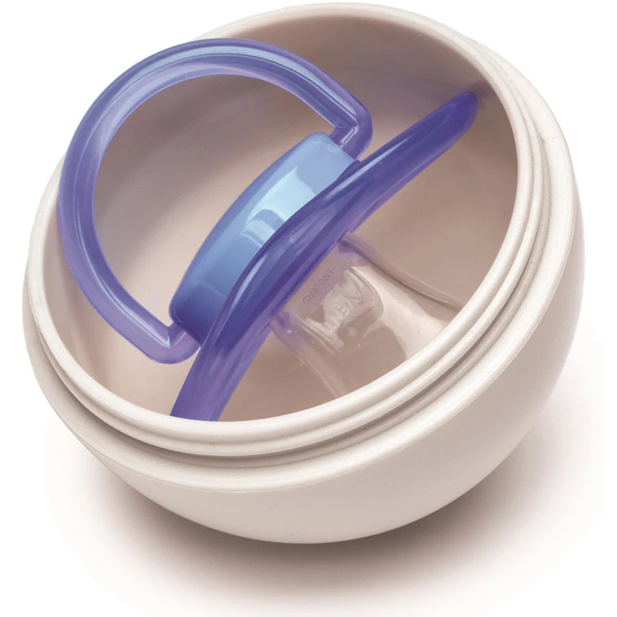 Melii Pacifier Pod, BPA Free Pacifier Holder Case Grey Melii Pacifier Pod, BPA Free Pacifier Holder Case Grey