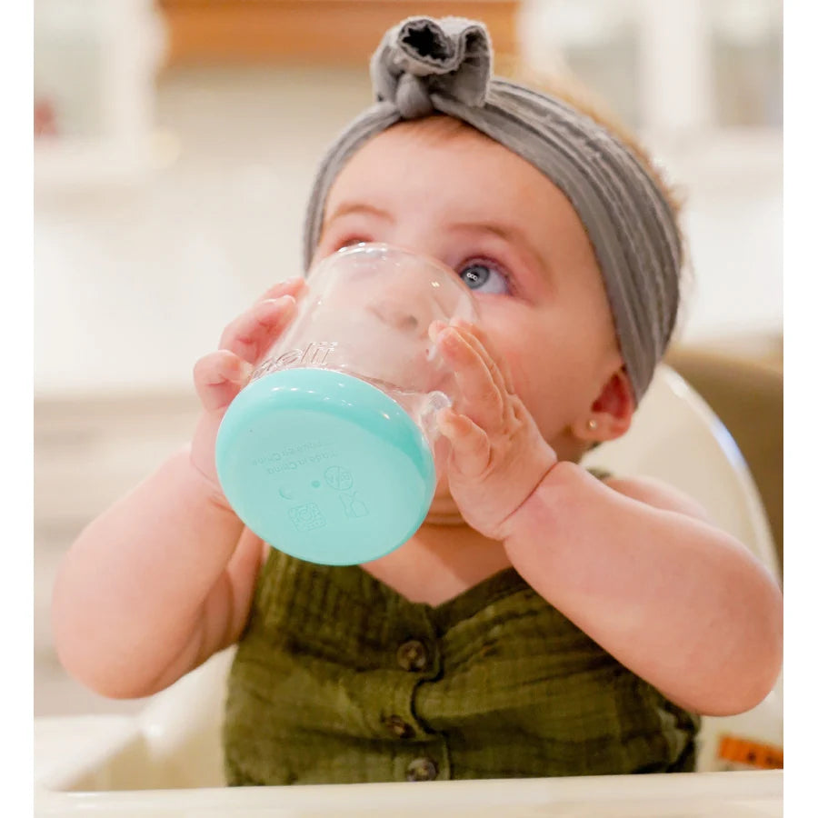 Melii Plastic Cup Turquoise Bear Melii Plastic Cup Turquoise Bear