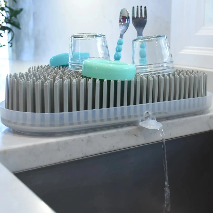 Melii Baby Bottle Drying Rack White Cloud Melii Baby Bottle Drying Rack White Cloud