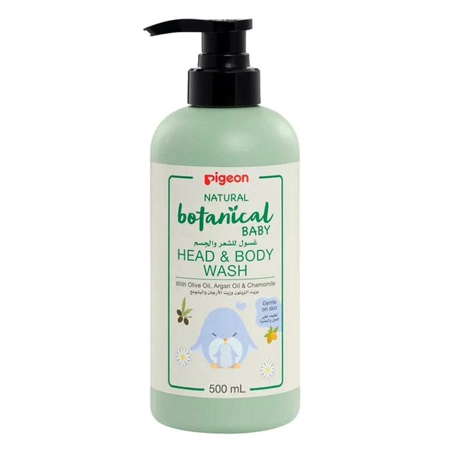 Pigeon Natural Botanical Head & Body Wash 500 Ml
