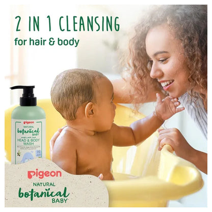 Pigeon Natural Botanical Head & Body Wash 500 Ml