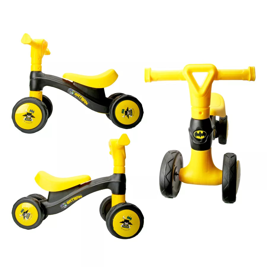 Disney Warner Bros Batman 4-Wheel Ride-On (Black/Yellow)