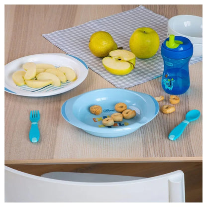 Chicco Weaning Set 12M+ Boy (Blue)