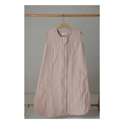 Mushie Muslin Sleep Bag (Blush)