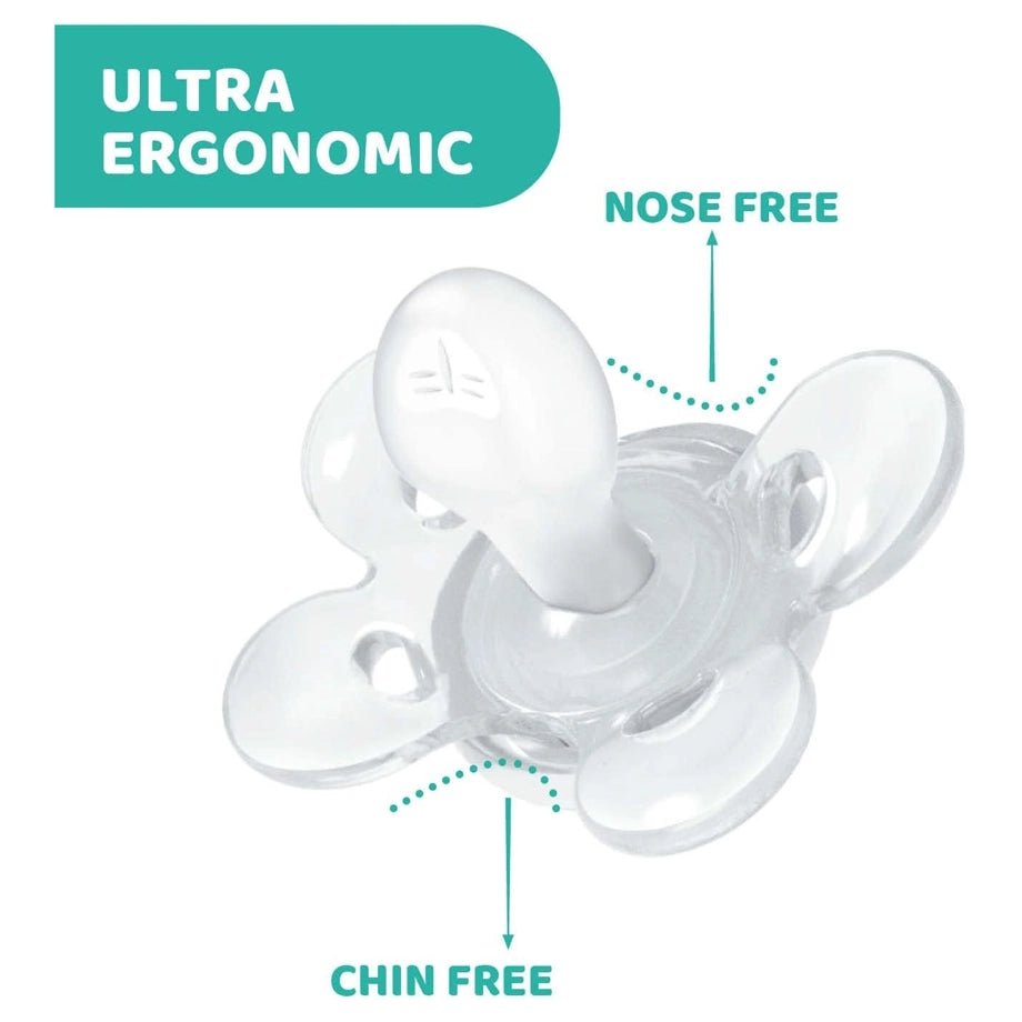 Chicco PhysioForma® Comfort Silicone Soother 2-6m (Pink)