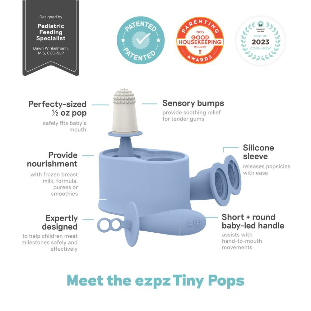 ezpz Tiny Pops (Indigo)