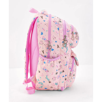 Bonfino Bunny School Bag 19"(Pink)
