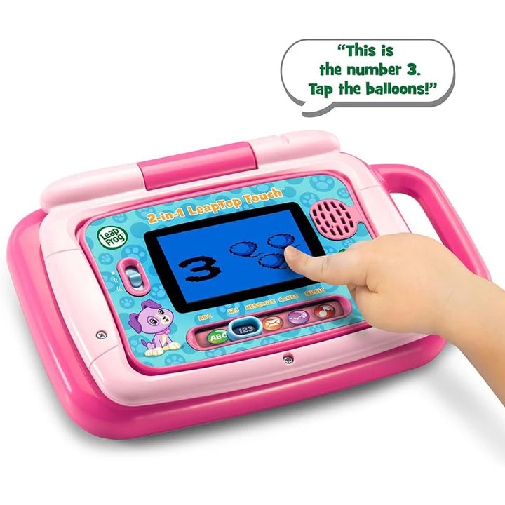 LeapFrog 2-in-1 LeapTop Touch (Pink)