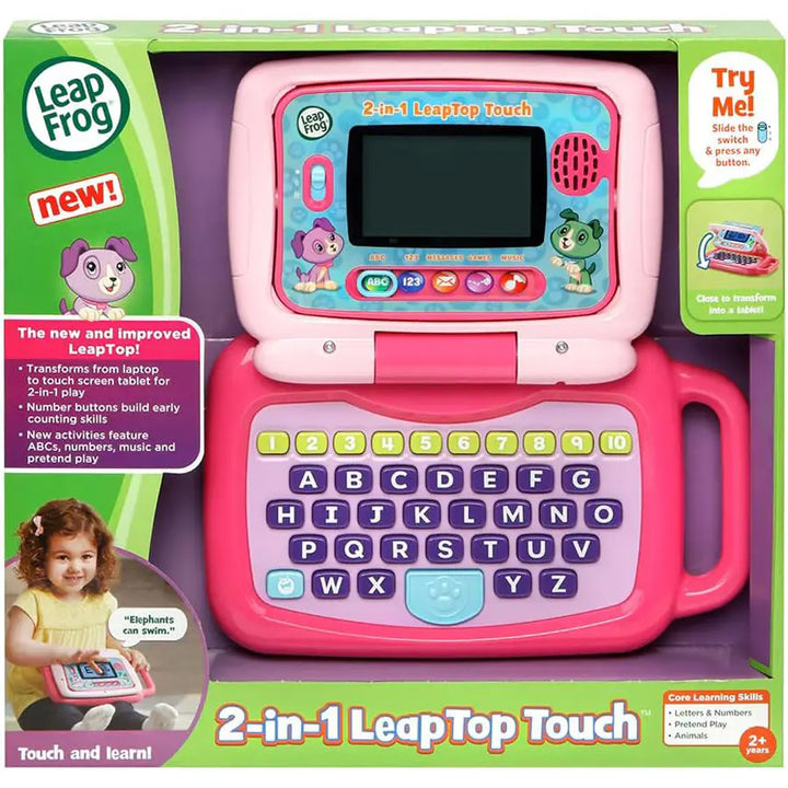 LeapFrog 2-in-1 LeapTop Touch (Pink)