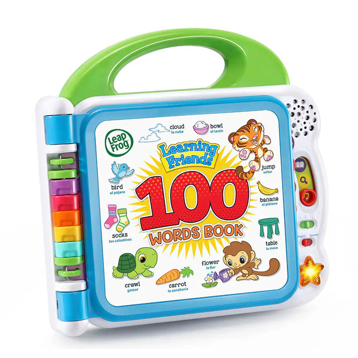 Leapfrog Learning Friends 100 Words Book - (English + French)