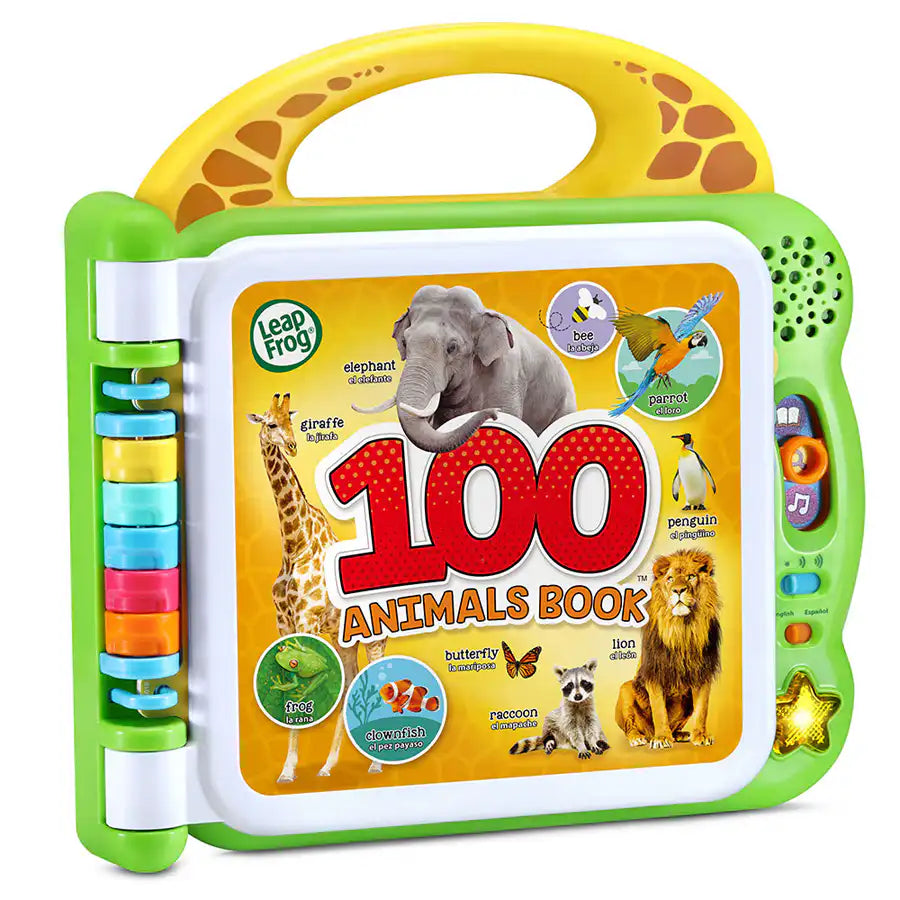 كتاب Leap Frog 100 Animals مع الأصوات والألوان كتاب Leap Frog 100 Animals مع الأصوات والألوان