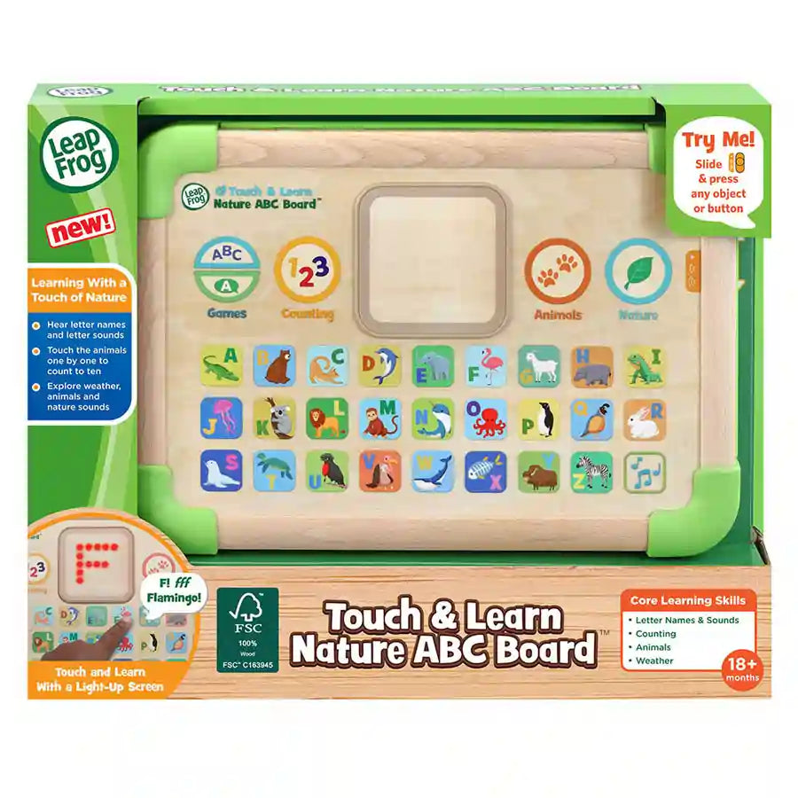 Leapfrog - Touch & Learn Nature ABC Board