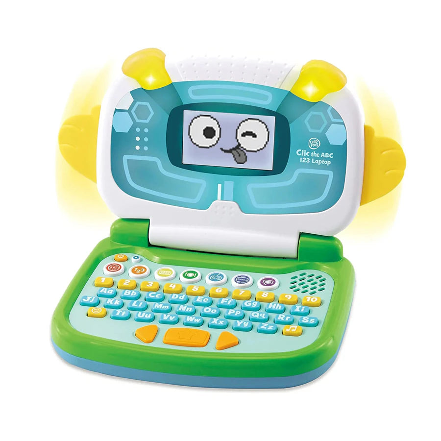 Leapfrog Clic the ABC 123 الكمبيوتر المحمول (أخضر) Leapfrog Clic the ABC 123 الكمبيوتر المحمول (أخضر)