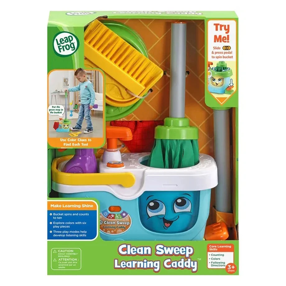 LeapFrog Clean Sweep Mop & Basket