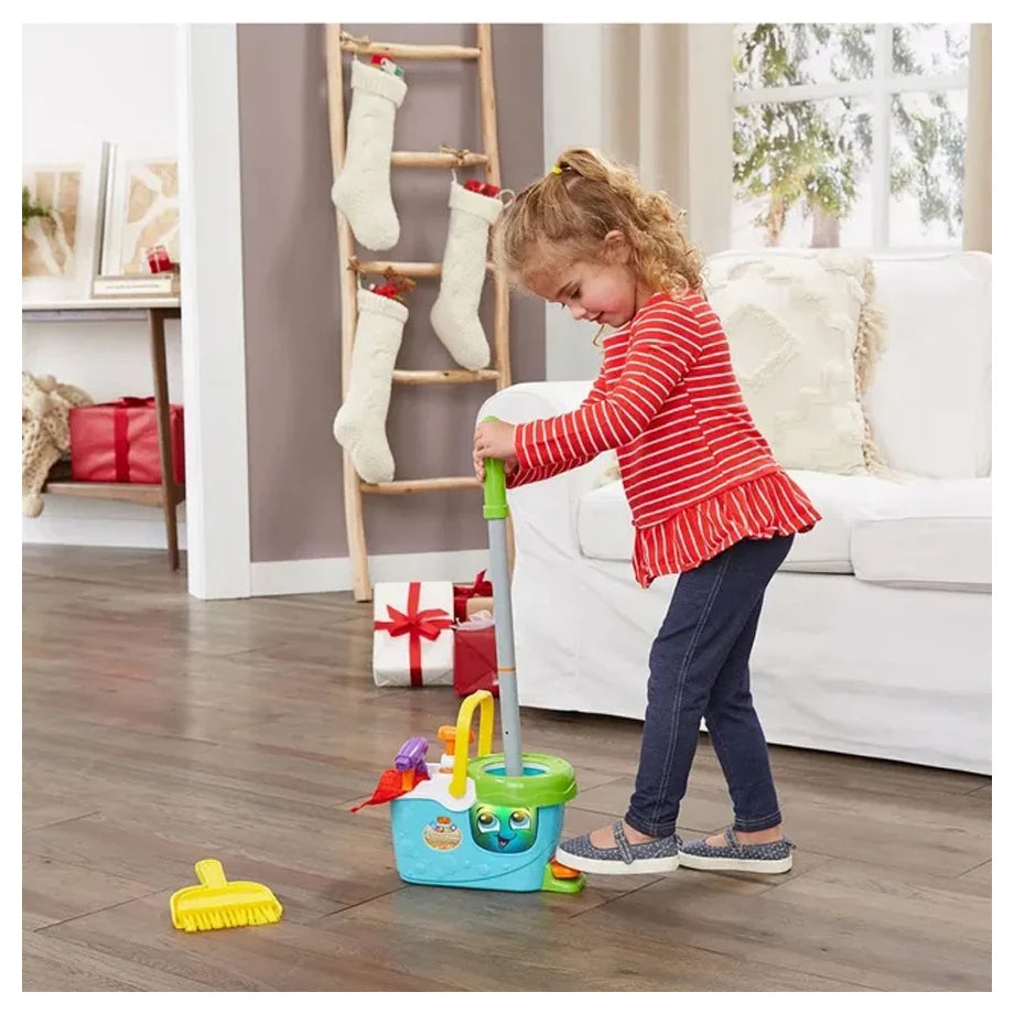 LeapFrog Clean Sweep Mop & Basket