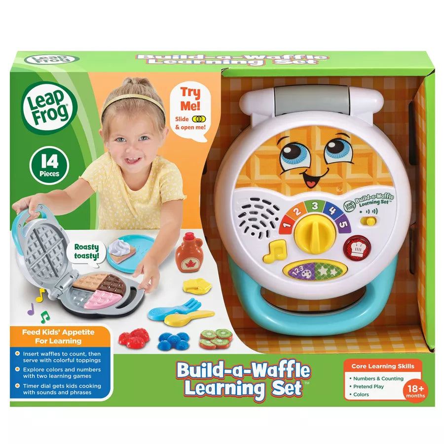 مجموعة التعلم Leapfrog Build-a-Waffle مجموعة التعلم Leapfrog Build-a-Waffle