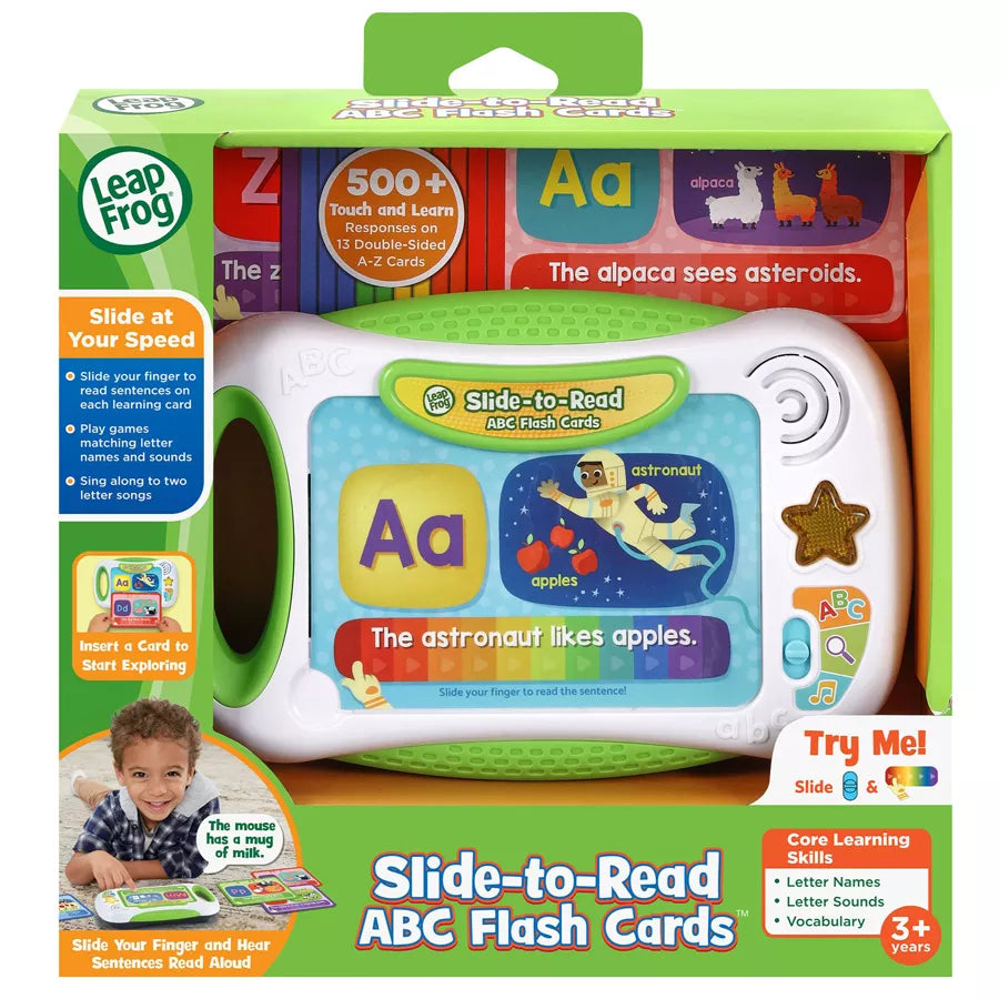 بطاقات تعليمية سهلة القراءة من Leapfrog لتعلم الحروف الأبجدية بطاقات تعليمية سهلة القراءة من Leapfrog لتعلم الحروف الأبجدية