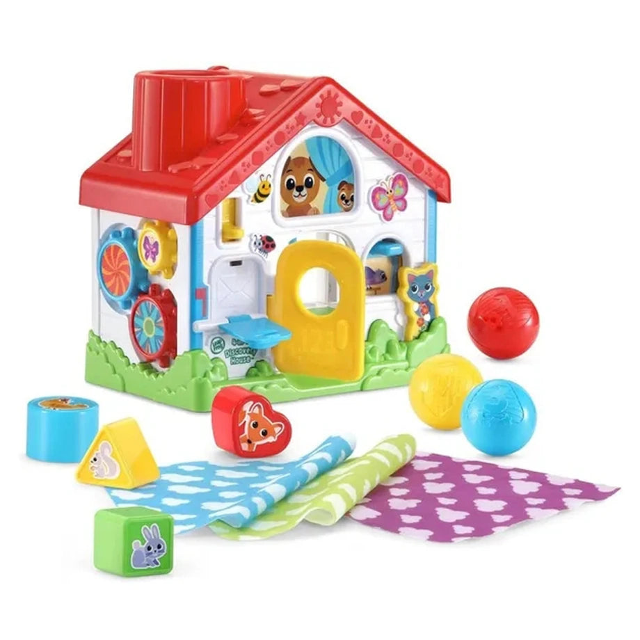 LeapFrog 4-in-1 Discovery House Early Learning Toy (Multicolor)