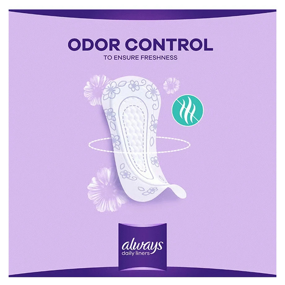Always Normal Panty Liners Flexistyle (54 Count)