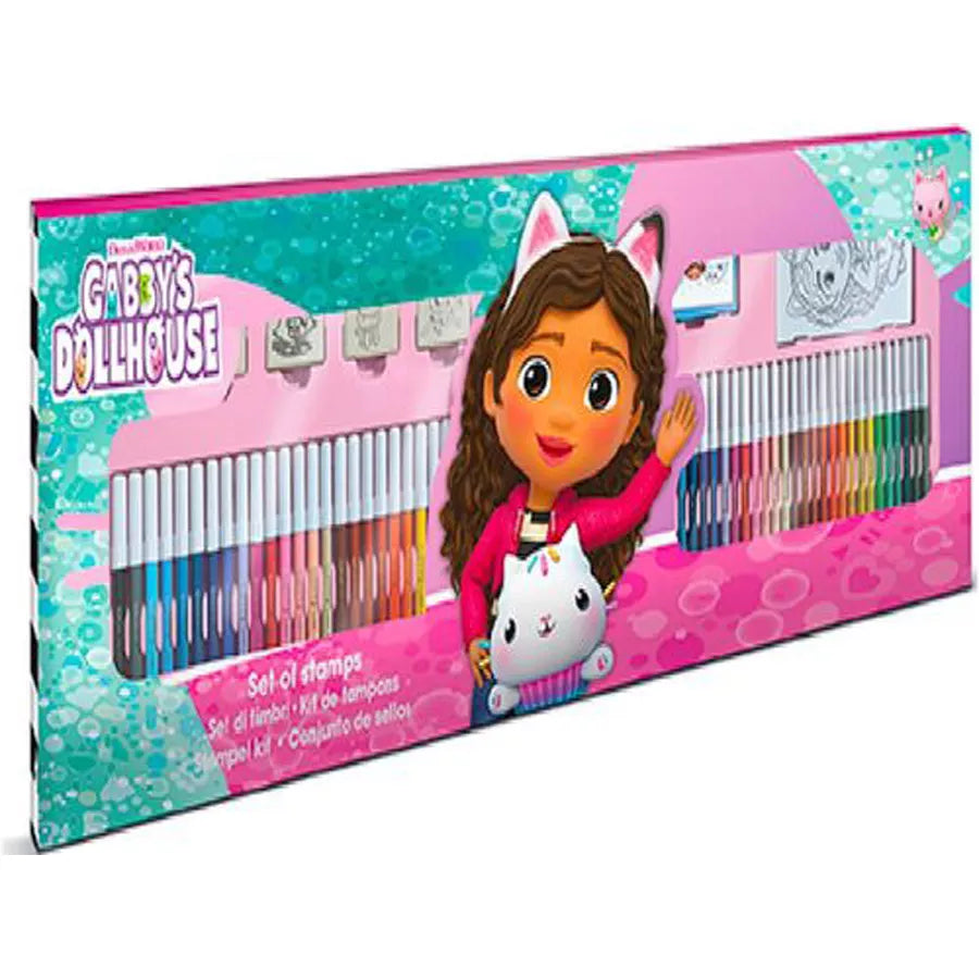 أقلام تحديد متعددة المطبوعات من Gabbys Doll House (عبوة من 119 قطعة) أقلام تحديد متعددة المطبوعات من Gabbys Doll House (عبوة من 119 قطعة)