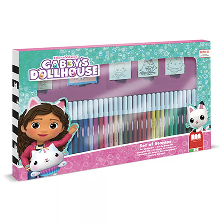 Multiprint Gabby's Doll House Felt Tip Pens Set (Pack of 41)