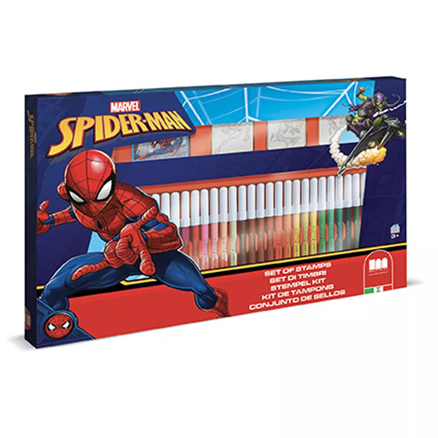 Multiprint Spiderman Felt Tip Pens Set (Pack of 41) Multiprint Spiderman Felt Tip Pens Set (Pack of 41)