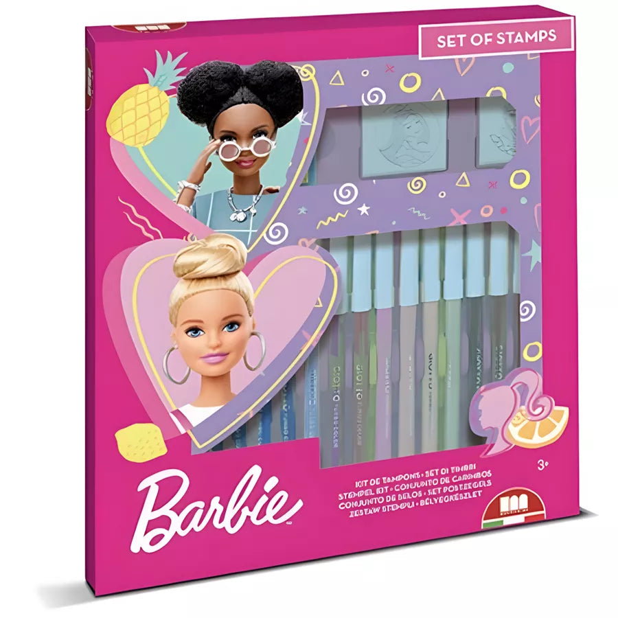 Multiprint Barbie Felt Tip Pens Set (Pack of 21) Multiprint Barbie Felt Tip Pens Set (Pack of 21)