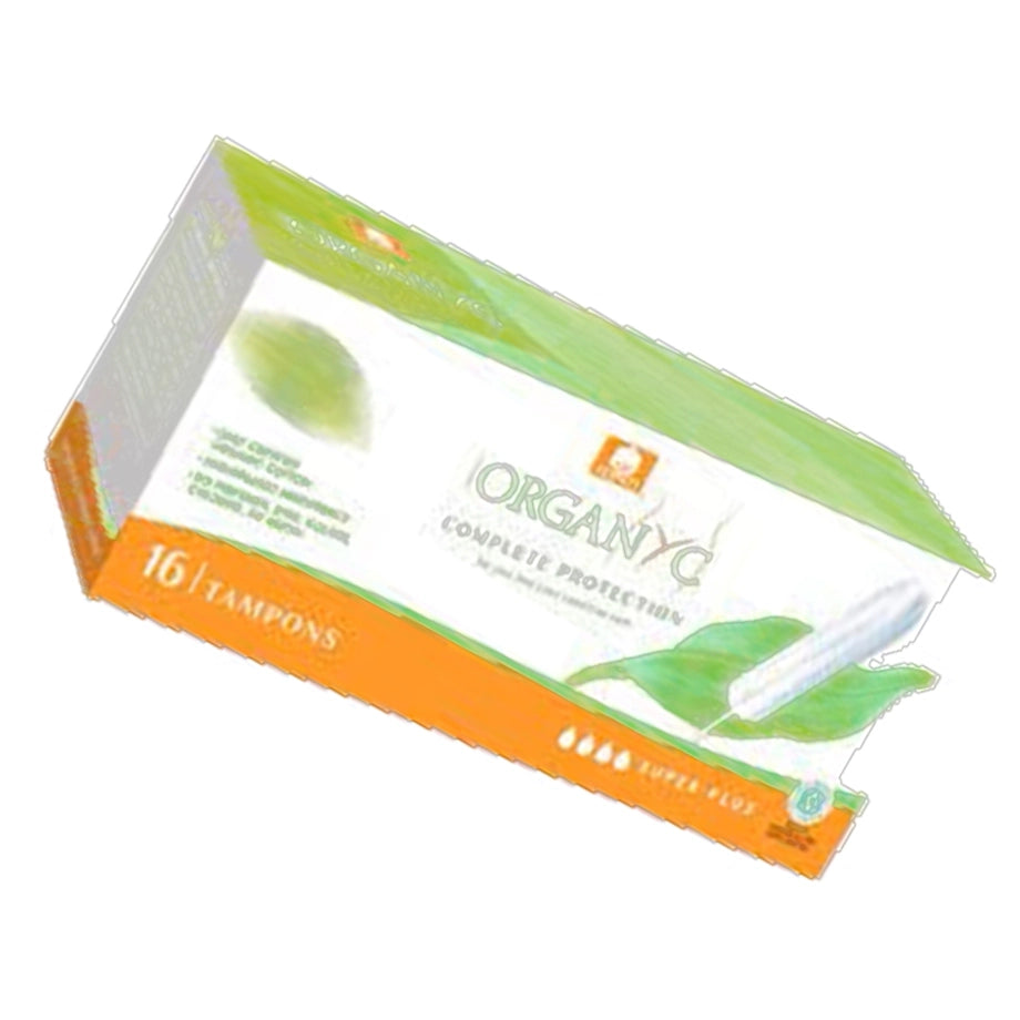 Organyc Tampons Super+ 100% Cotton (16 Pack)