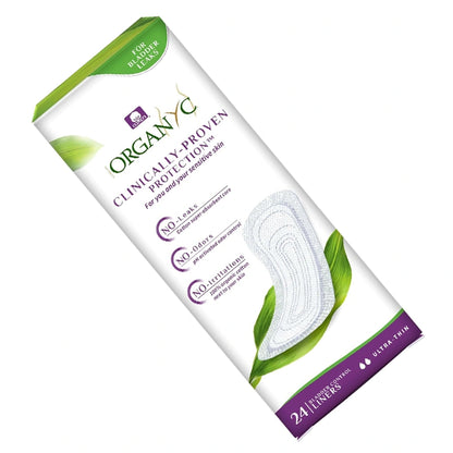 Organyc Panty Liners Ultra Thin (24 Pack)